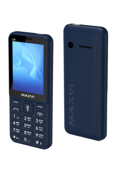 Телефон MAXVI C38 Blue (синий) 