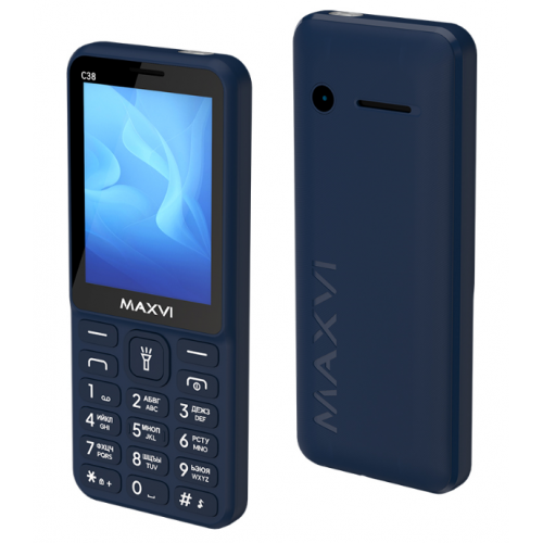 Телефон MAXVI C38 Blue (синий) 