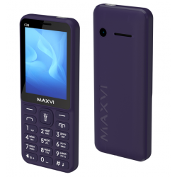 Телефон MAXVI C38 Purple (фиолетовый)