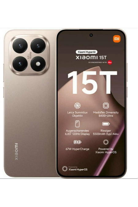 Смартфон Xiaomi 15T 5G 12/512GB (NFC) (Global Version) Rose Gold (розовое золото) 