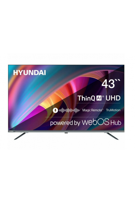 Телевизор Hyundai H-LED43BU7100 (серый) 