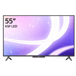 Телевизор Яндекс ТВ Станция с Алисой 55 (YNDX-00076) (черный)