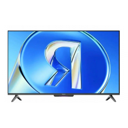 Телевизор Яндекс ТВ Станция Бейсик QLED с Алисой 43 (YNDX-00078) (черный)