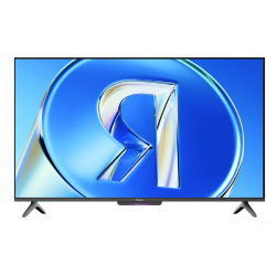 Телевизор Яндекс ТВ Станция Бейсик QLED с Алисой 65 (YNDX-00081) (черный)