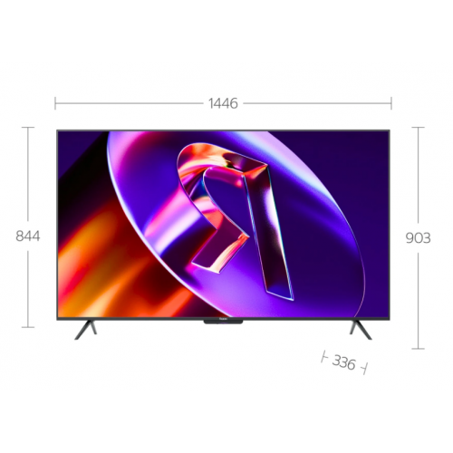 Телевизор Яндекс ТВ Станция Про MiniLED с Алисой 65 (YNDX-00104) (черный) 1