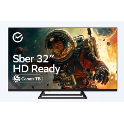 Телевизор Sber SDX-32H3114 (черный)