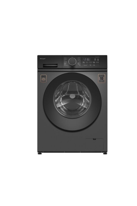 Стиральная машина Weissgauff WM 601411 Inverter Steam (серебристый металлик) 