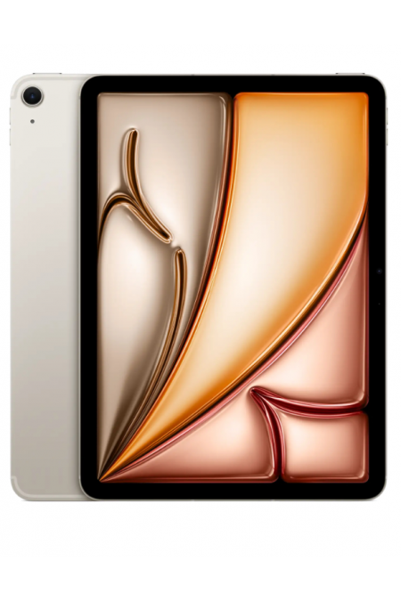 Планшет Apple iPad Air 11 (2025) 512GB Wi-Fi + Cellular (сияющая звезда) 