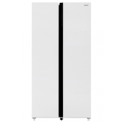 Холодильник Nordfrost RFS 525DX NFGW Inverter (Side-by-Side) (белое мерцающее стекло)