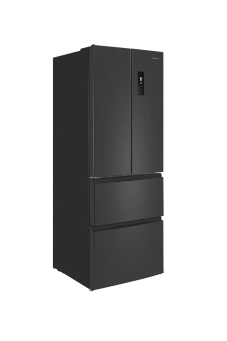 Холодильник Maunfeld MFF180NFSBE01 (Side-by-Side) (серый) 