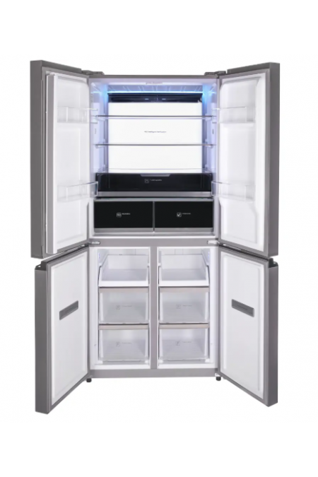 Холодильник Hiberg RFQ-590G GT Inverter (Side-by-Side) (серый) 1