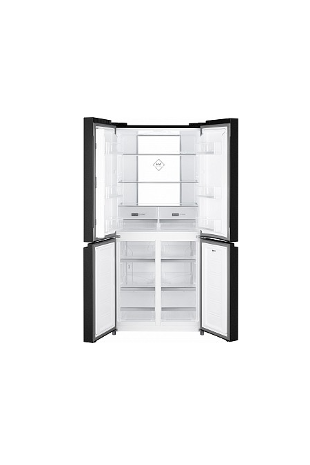 Холодильник Weissgauff WCD 450 XB NF Inverter (Side-by-Side) (темная сталь) 1