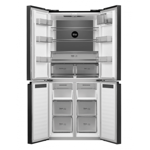 Холодильник Maunfeld MFF192NFSB01 Inverter (Side-by-Side) (черный/нержавеющая сталь) 1