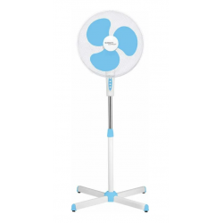 Напольный вентилятор Scarlett SC-SF111B29 (белый/голубой)