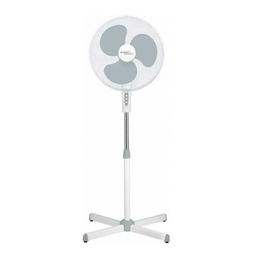 Напольный вентилятор Scarlett SC-SF111B01 (белый/серый) 