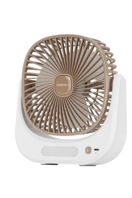 Настольный вентилятор CENTEK CT-5041 (белый/бежевый) 