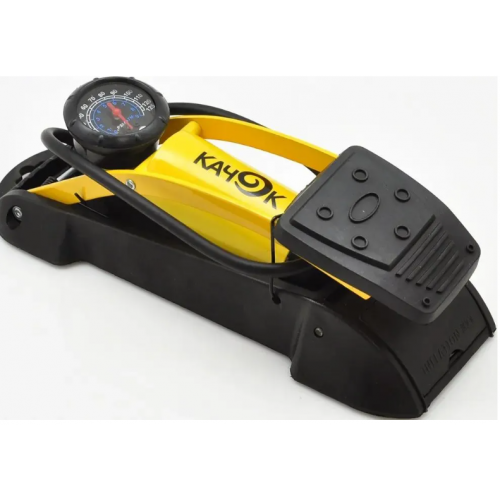 Насос ножной Качок Н50 (черный/желтый) 