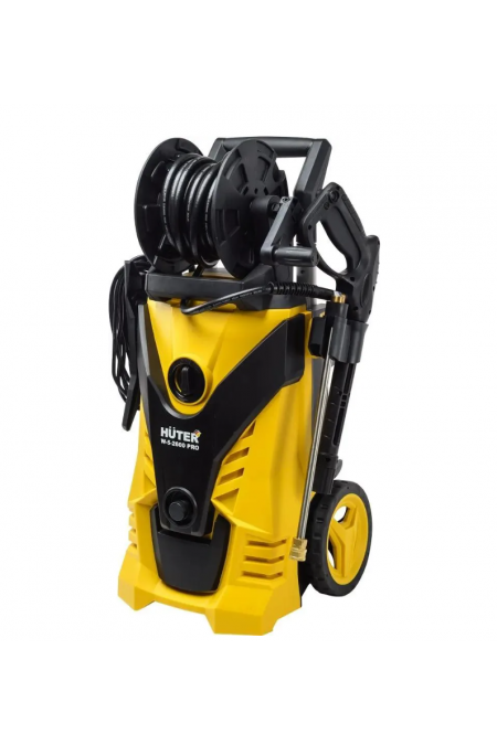 Мойка высокого давления Huter W-5-2600 PRO (70/8/33) (черный/желтый) 