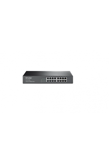 Коммутатор TP-LINK SMB TL-SF1016DS (черный) 