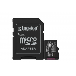Карта памяти Kingston microSDXC SDCS3/512GB Canvas Select Plus 512GB + SD адаптер