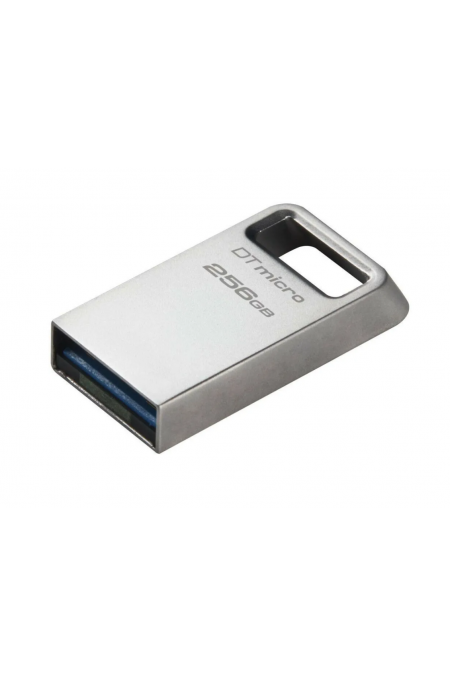 Флешка Kingston DataTraveler Micro USB 3.0 256GB (DTMC3G2/256GB) (серебристый) 