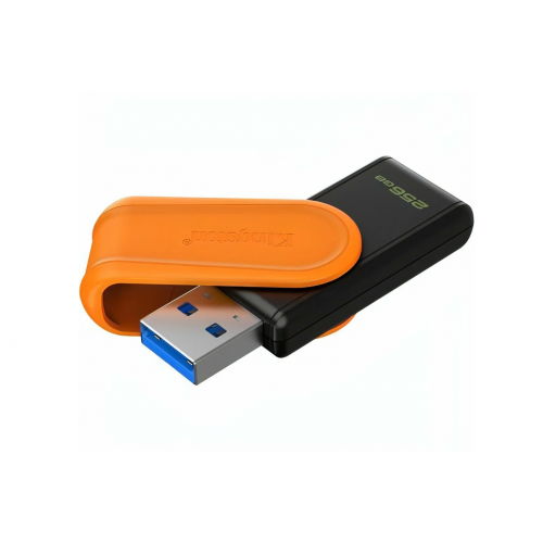 Флешка Kingston DataTraveler Exodia S USB3.0 256GB (DTXS/256GB) (оранжевый/черный) 