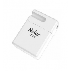 Флешка Netac U116 USB3.2 128GB (NT03U116N-128G-32WH) (белый)