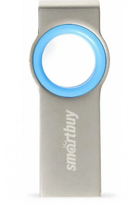 Флешка SMARTBUY MC2 (SB032GBMC2) UFD 2.0 32GB (металлический/голубой) 