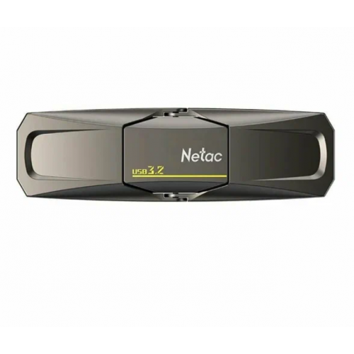 Флешка Netac US5 USB 3.2+TypeC 1TB (NT03US5C-001T-32TA) (черный) 