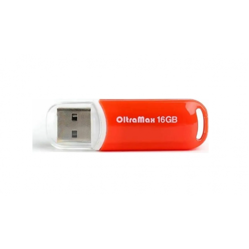 Флешка OLTRAMAX OM-16GB-230 USB 2.0 16GB (оранжевый) 