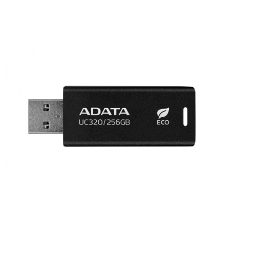 Флешка ADATA UC320 USB 3.2 256GB (UC320-256G-RBK/BK) (черный) 