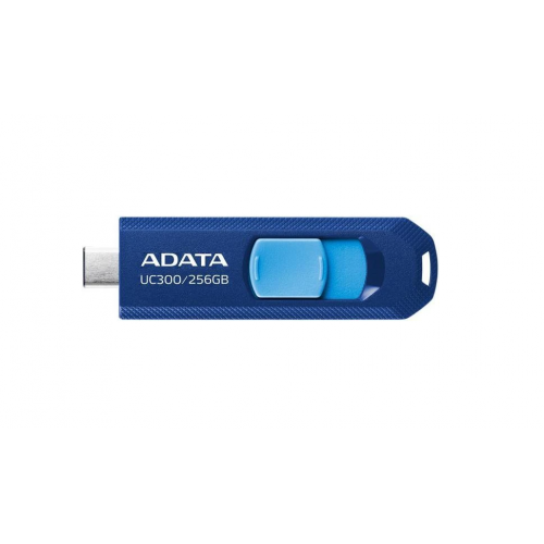 Флешка ADATA UC300 Type-C USB 3.2 256GB (ACHO-UC300-256GRNB/BU) (синий/голубой) 