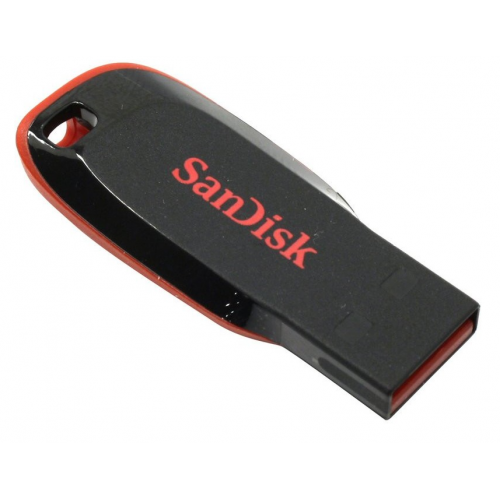Флешка Sandisk Cruzer Blade USB 2.0 16GB (SDCZ50-016G-B35) (черный) 