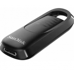 Флешка SanDisk Ultra Slider USB-C 3.2 Gen 1 32GB (SDCZ480-032G-G46) (черный)