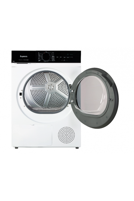 Сушильная машина Бирюса DM-SN9/46 (белый/черный люк) 1