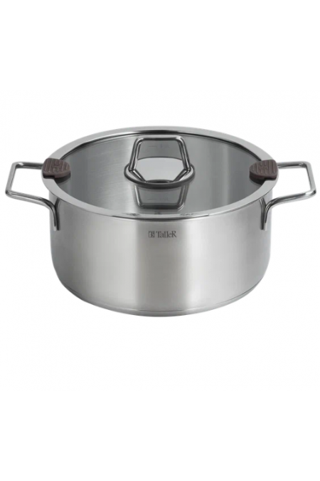 Кастрюля TalleR TR-11034 (серебристый) 