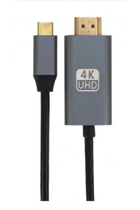 Кабель REXANT 17-6402 USB Type-C - HDMI 2 м (черный) 