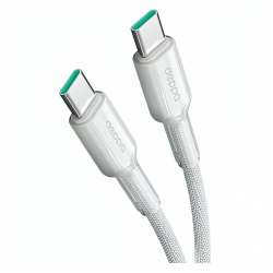 Кабель Deppa 72502 Type C - Type C 1 м (черный)