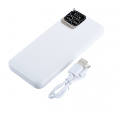 Портативный аккумулятор Perfeo Atomic Age 10000mAh (PF_E1473) (белый)
