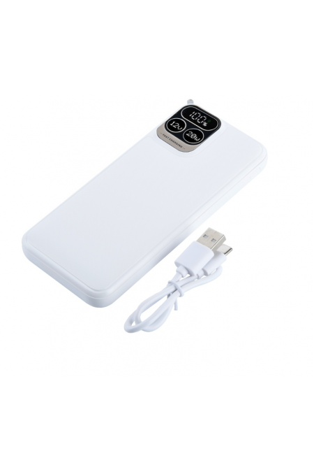 Портативный аккумулятор Perfeo Atomic Age 10000mAh (PF_E1473) (белый) 