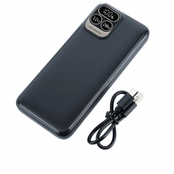 Портативный аккумулятор Perfeo Atomic Age 10000mAh (PF_E1474) (черный)