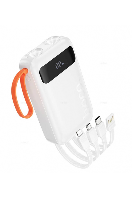 Портативный аккумулятор Hoco J151 10000mAh 1USB+1Type-C 2.0A (6942007653367) (белый) 