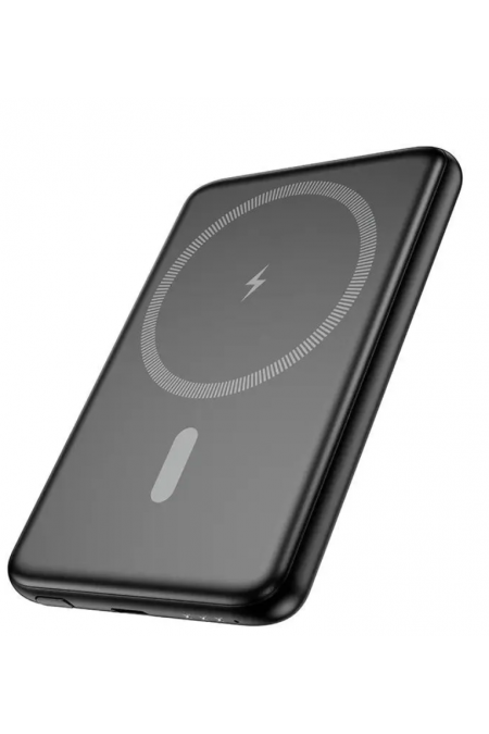 Портативный аккумулятор Hoco J140A Tony PD20W ultra-thin magnetic 5000mAh (черный) 
