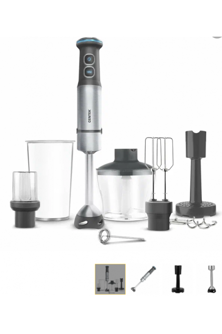 Погружной блендер CENTEK CT-1313 (серебристый/черный) 
