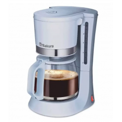 Кофеварка Sakura SA-6117BL (голубой)