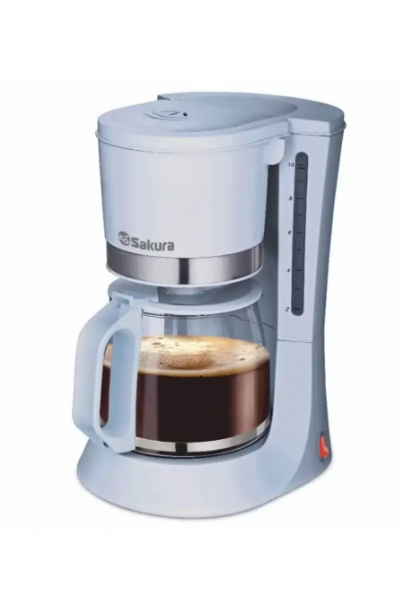 Кофеварка Sakura SA-6117BL (голубой) 