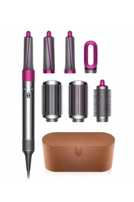 Стайлер Dyson Airwrap Complete Long HS01 Fuchsia/Nickel (с кейсом) (фуксия/никель) 