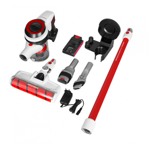 Вертикальный пылесос Redmond RV-UR370 (красный/белый) 1