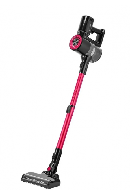 Вертикальный пылесос Kitfort КТ-5291 (черный/розовый) 