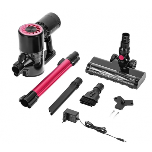 Вертикальный пылесос Kitfort КТ-5291 (черный/розовый) 1